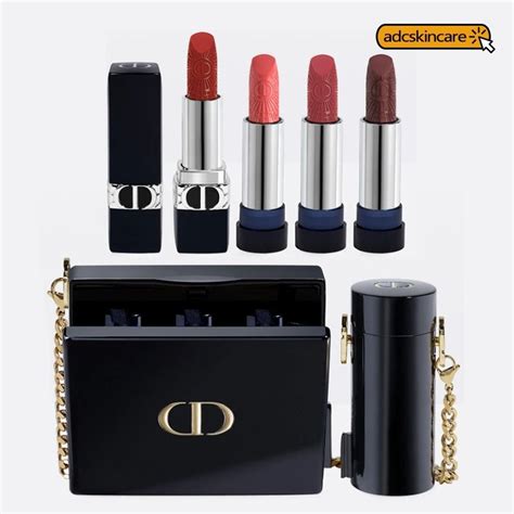 Dior minaudiere lipstick set